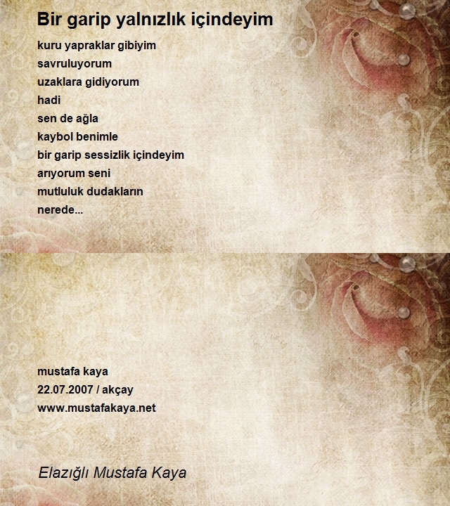 Elazığlı Mustafa Kaya