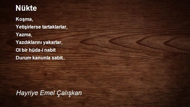 Hayriye Emel Çalışkan