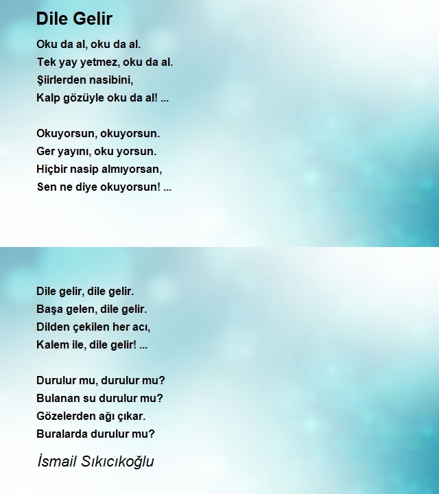 İsmail Sıkıcıkoğlu