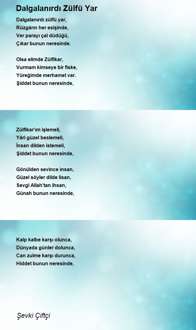 Şevki Çiftçi
