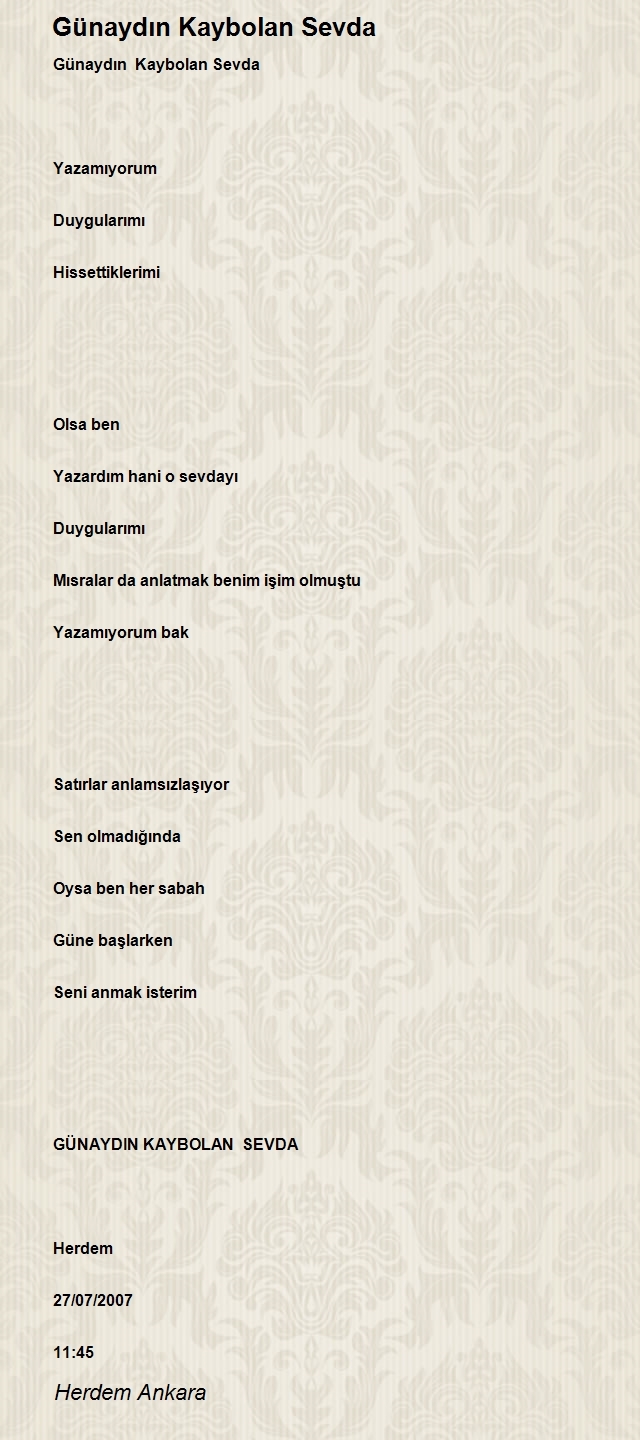 Herdem Ankara