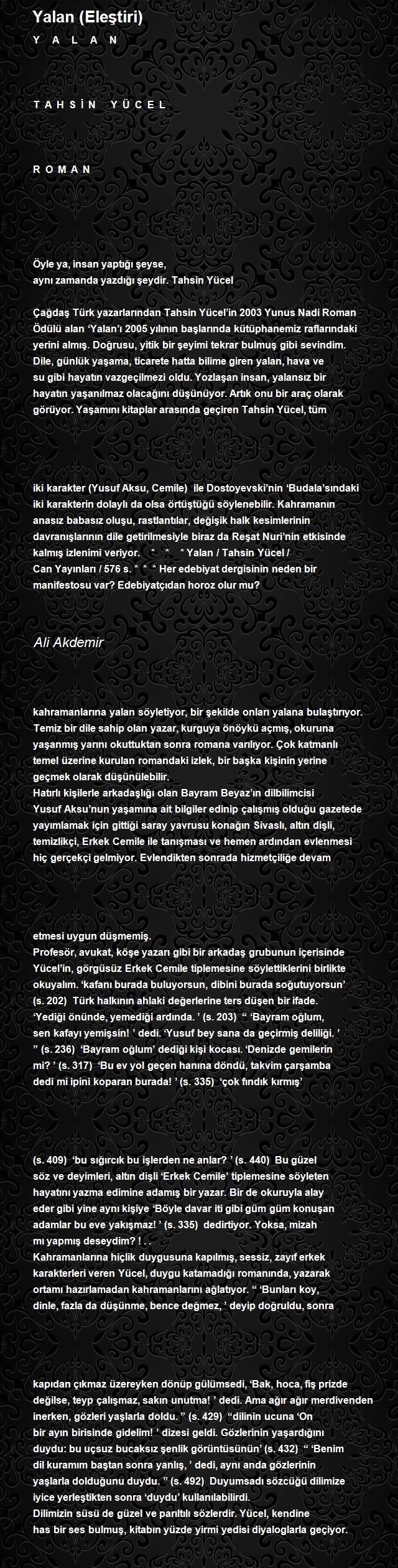 Ali Akdemir