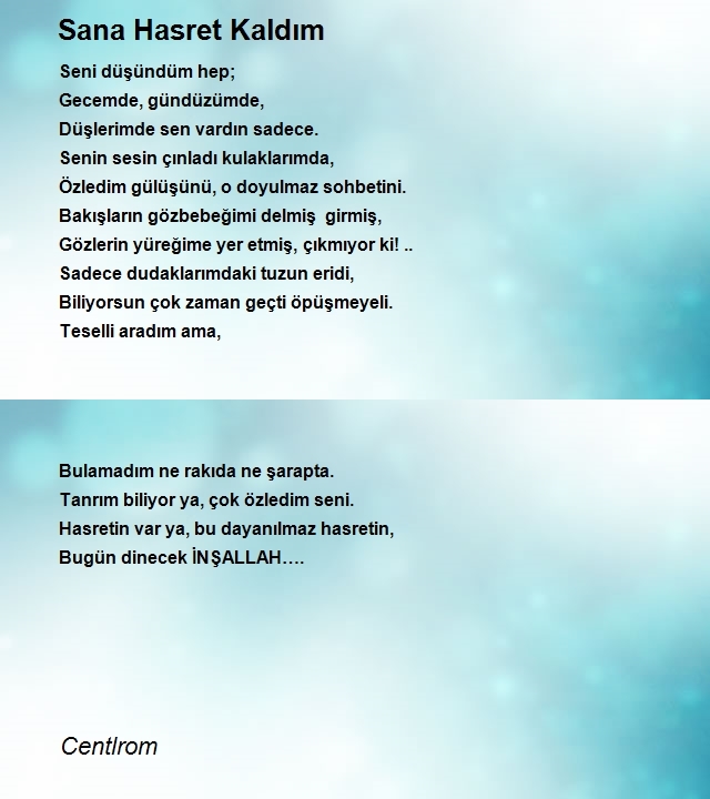Şair Centlrom