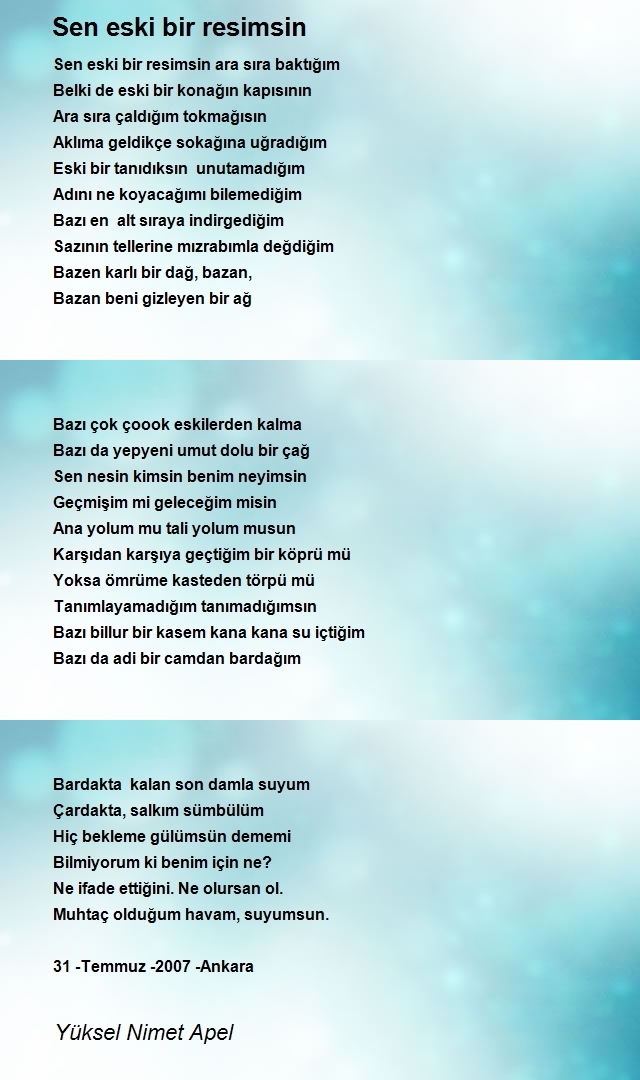 Yüksel Nimet Apel