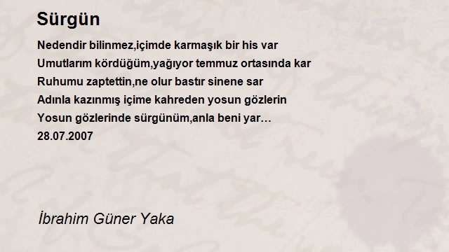 İbrahim Güner Yaka