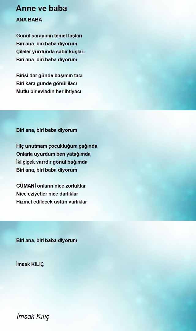 İmsak Kılıç