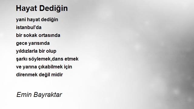 Emin Bayraktar