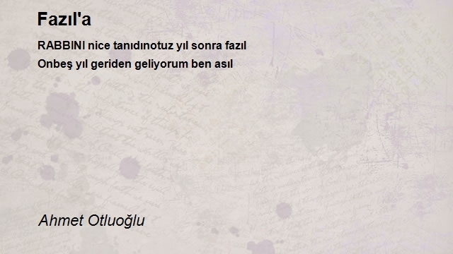 Ahmet Otluoğlu