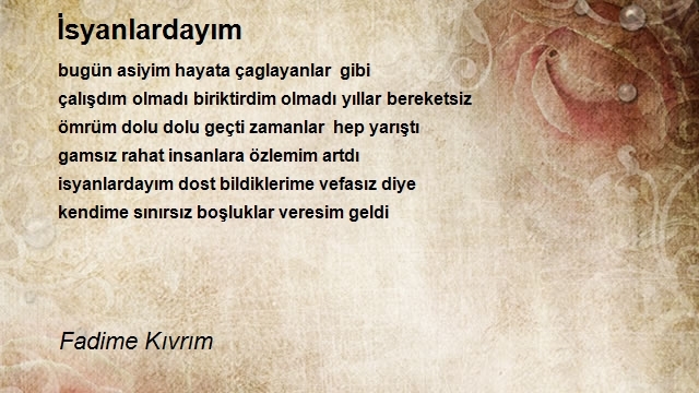 Fadime Kıvrım