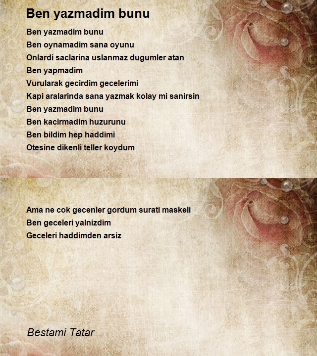 Bestami Tatar