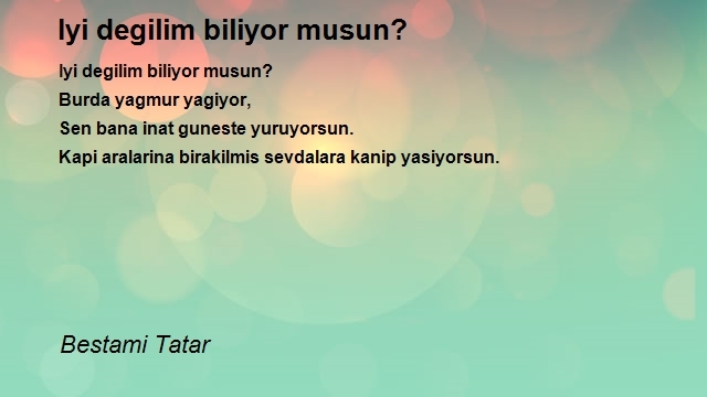 Bestami Tatar