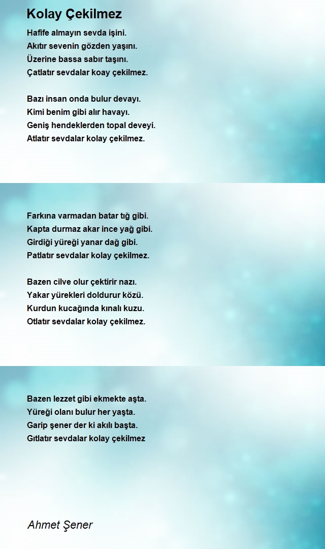 Ahmet Şener