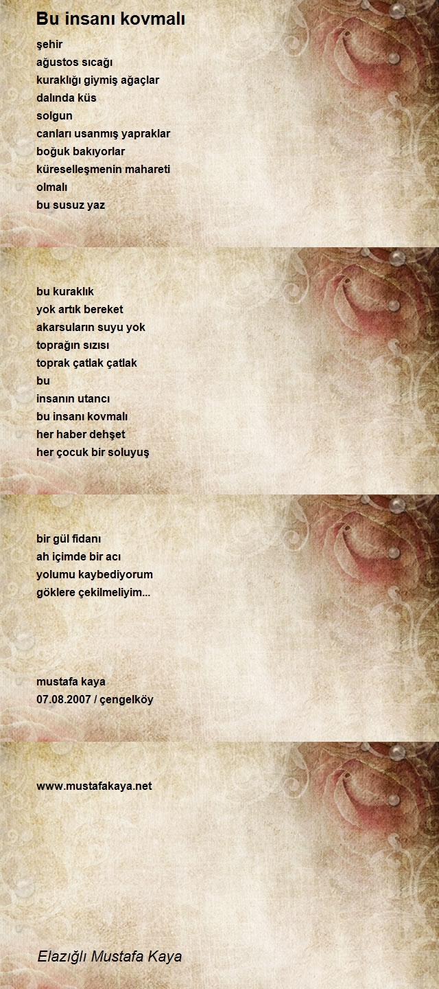 Elazığlı Mustafa Kaya