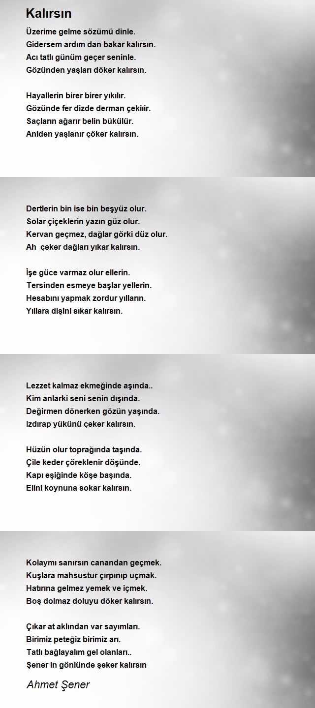 Ahmet Şener