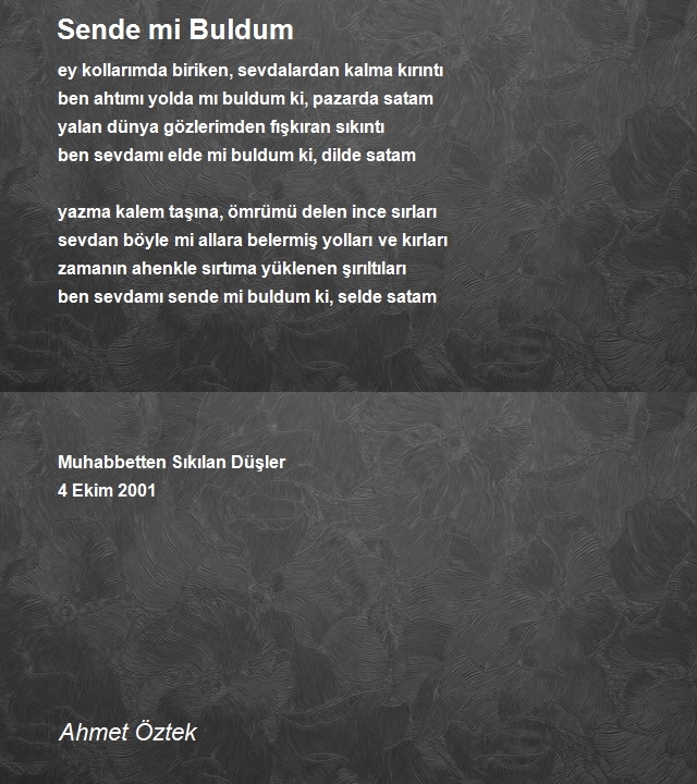Ahmet Öztek