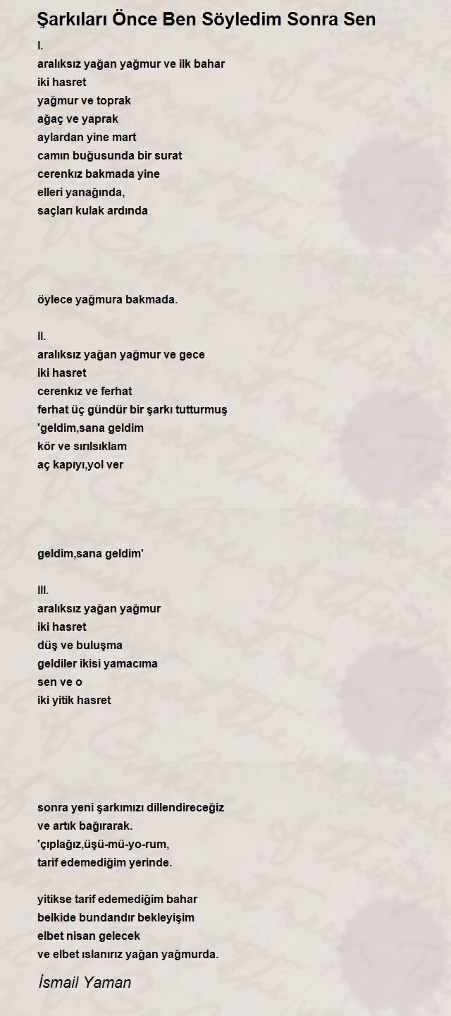 İsmail Yaman