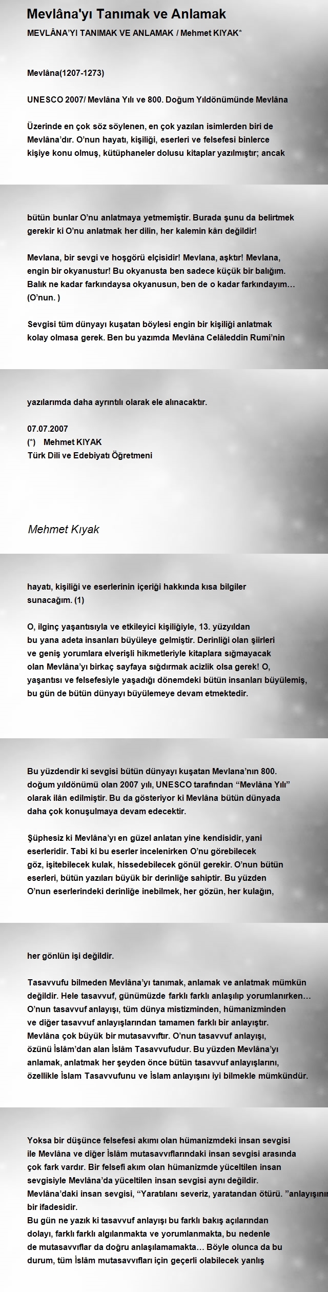 Mehmet Kıyak
