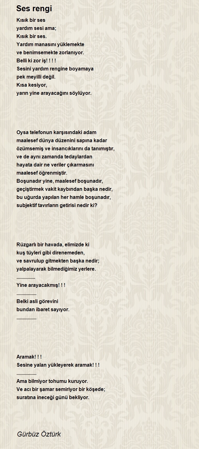 Gürbüz Öztürk