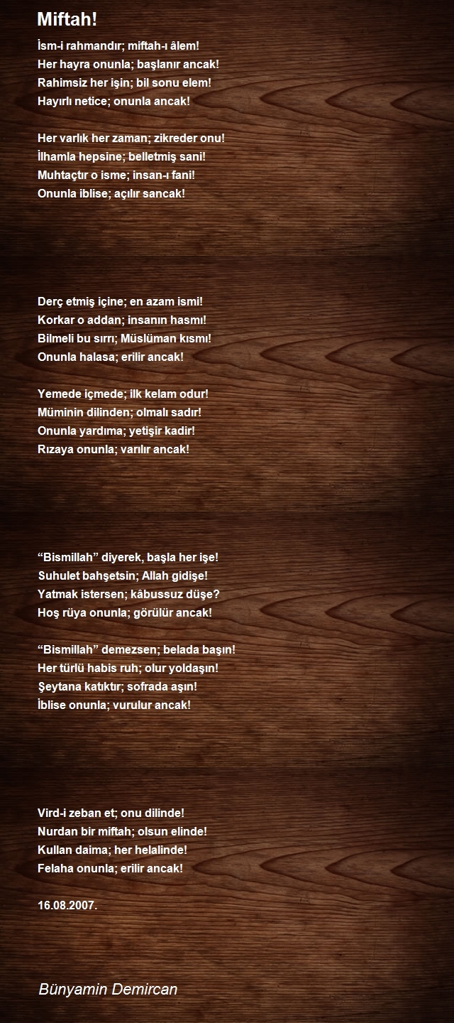Bünyamin Demircan