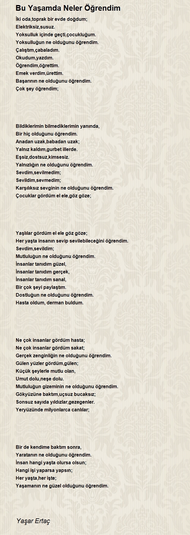 Yaşar Ertaç