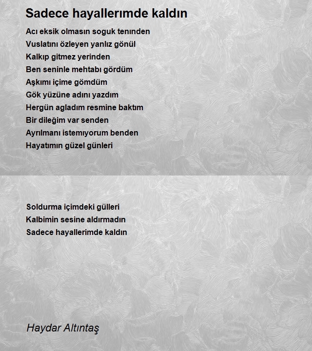 Haydar Altıntaş