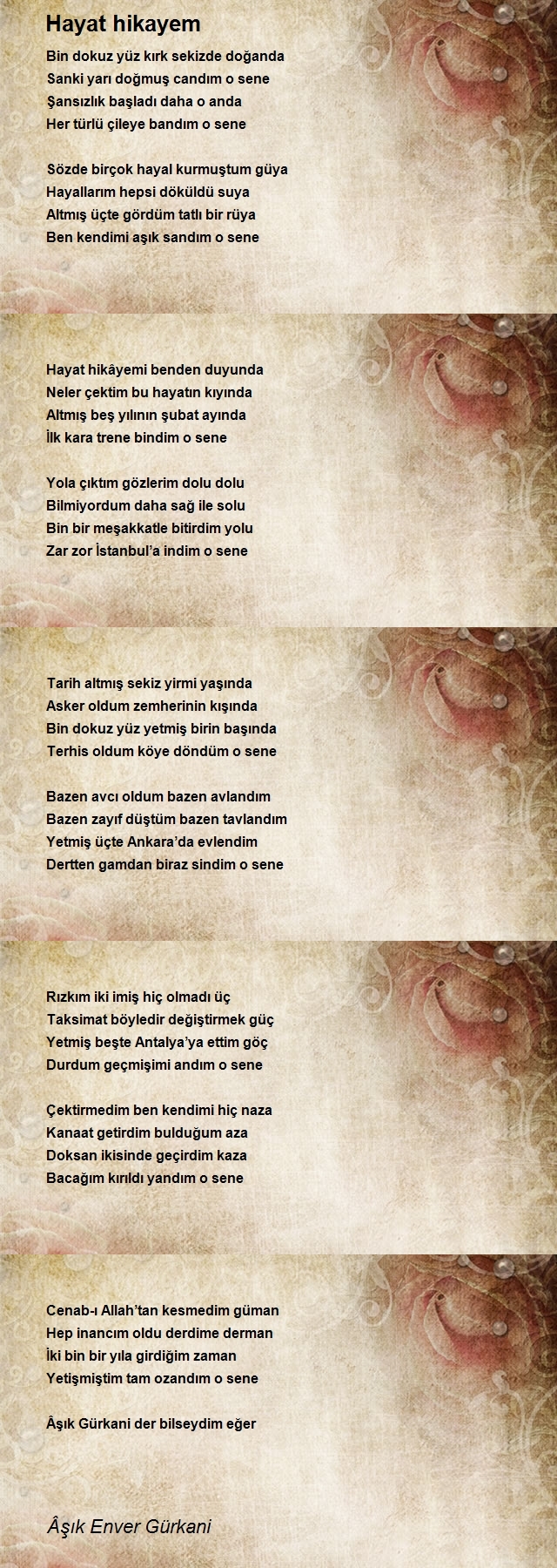 Âşık Enver Gürkani