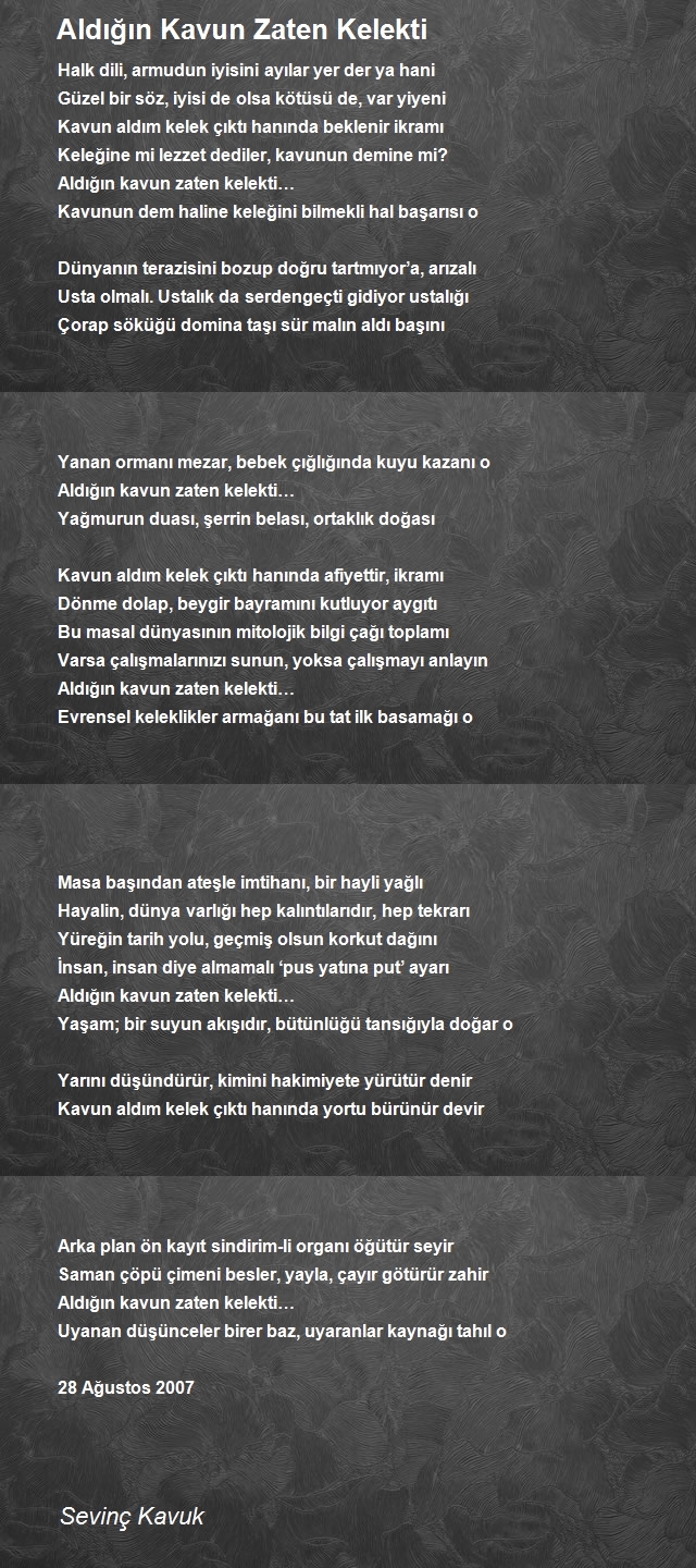 Sevinç Kavuk