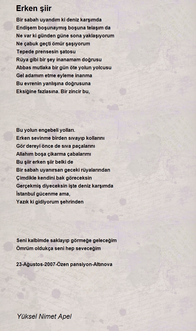 Yüksel Nimet Apel