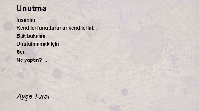 Ayşe Tural