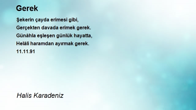 Halis Karadeniz