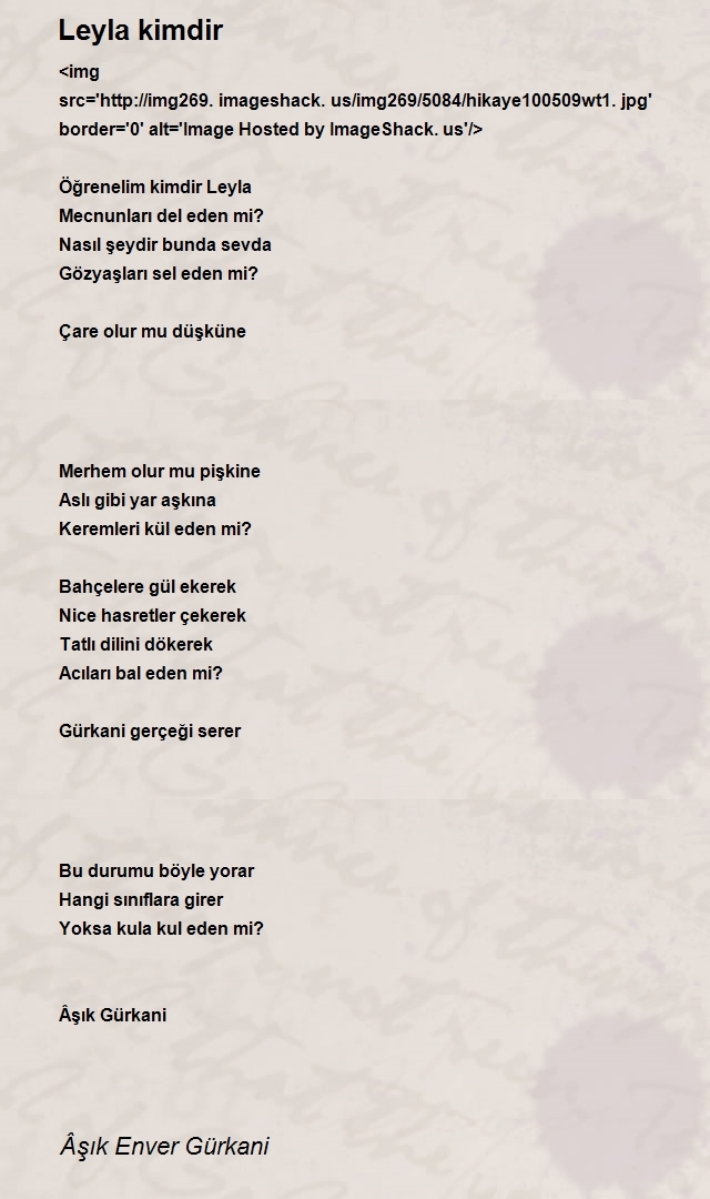Âşık Enver Gürkani