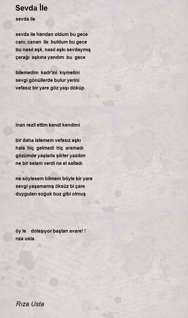 Rıza Usta