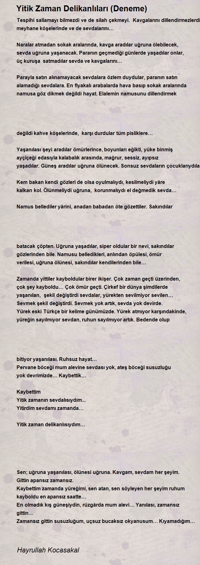 Hayrullah Kocasakal