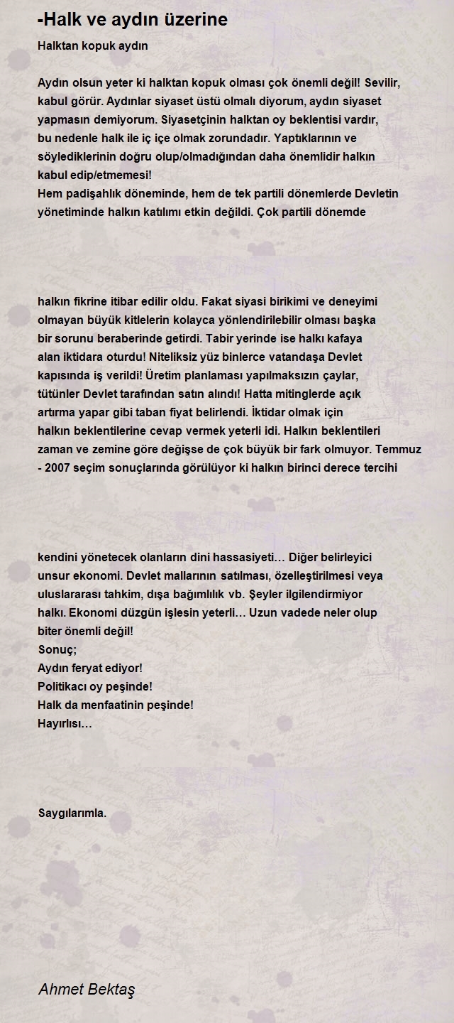 Ahmet Bektaş