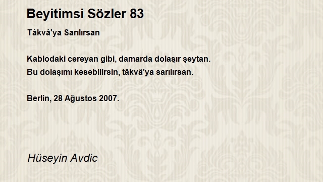 Hüseyin Avdic