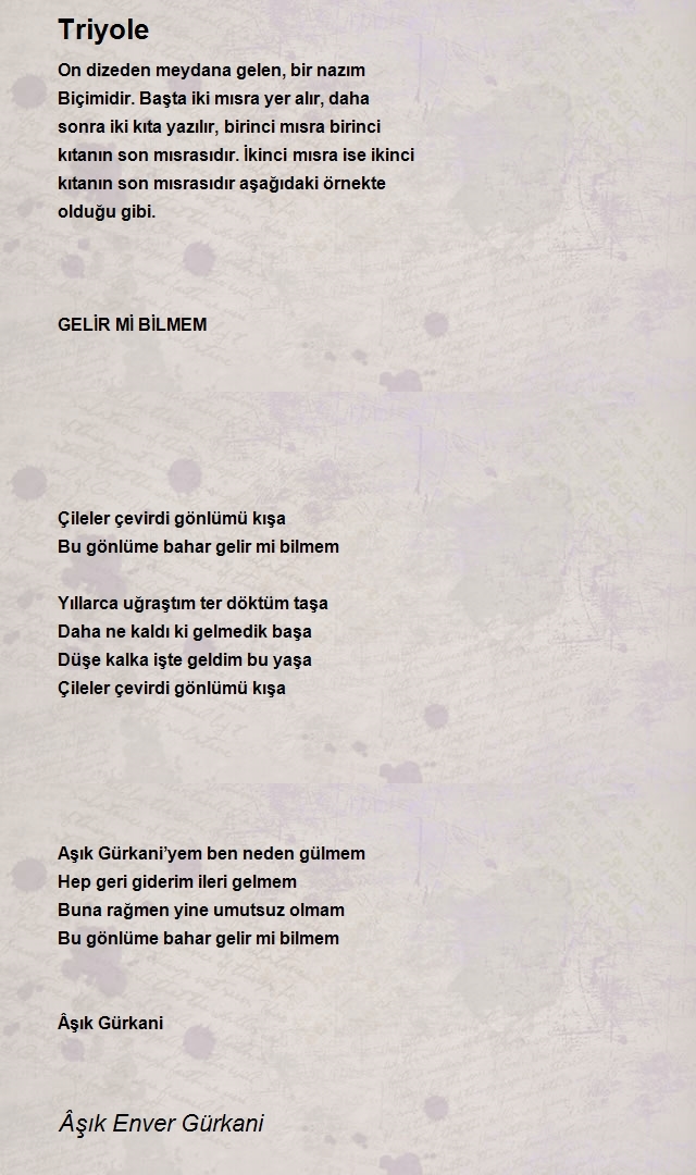 Âşık Enver Gürkani