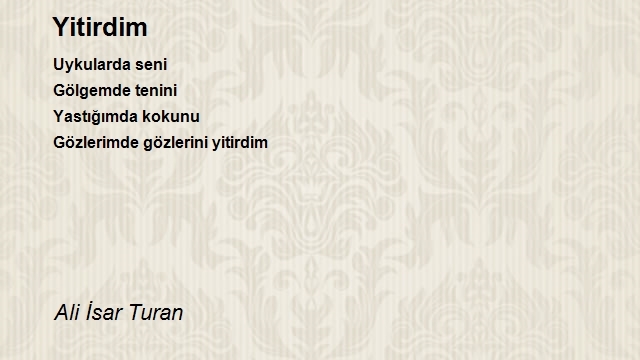 Ali İsar Turan