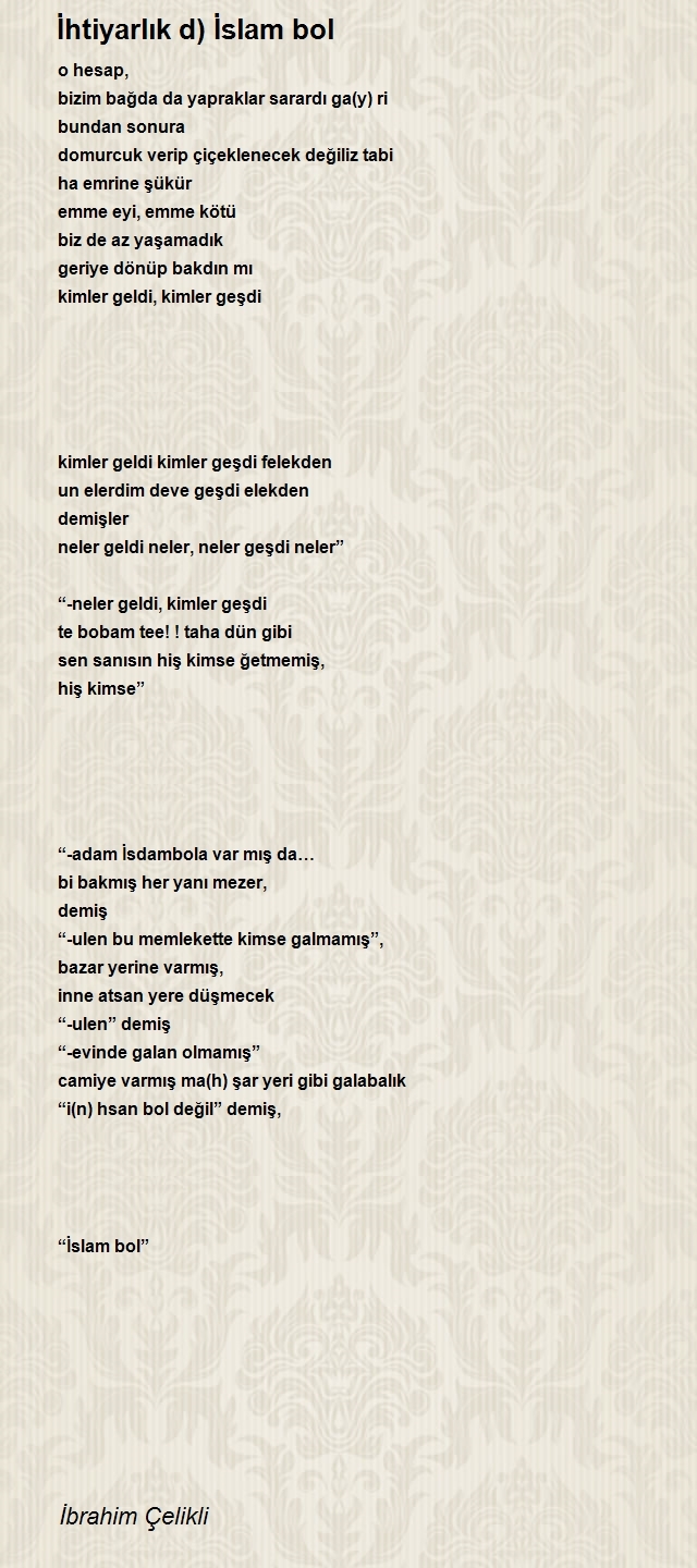 İbrahim Çelikli