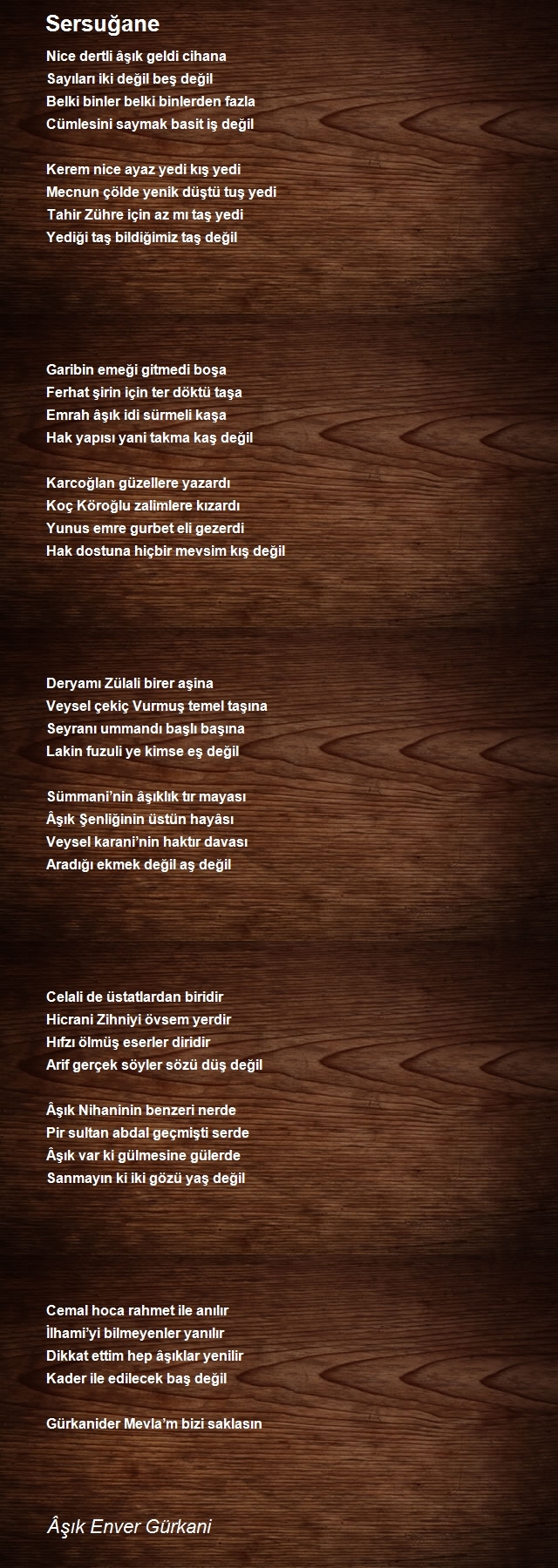 Âşık Enver Gürkani