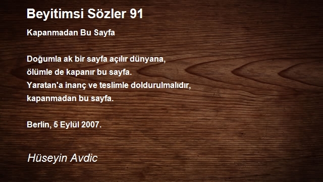 Hüseyin Avdic