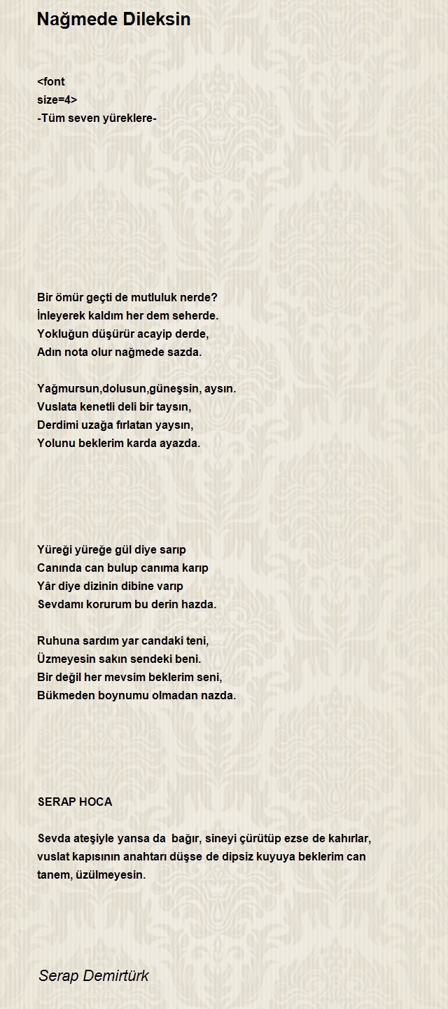 Serap Demirtürk