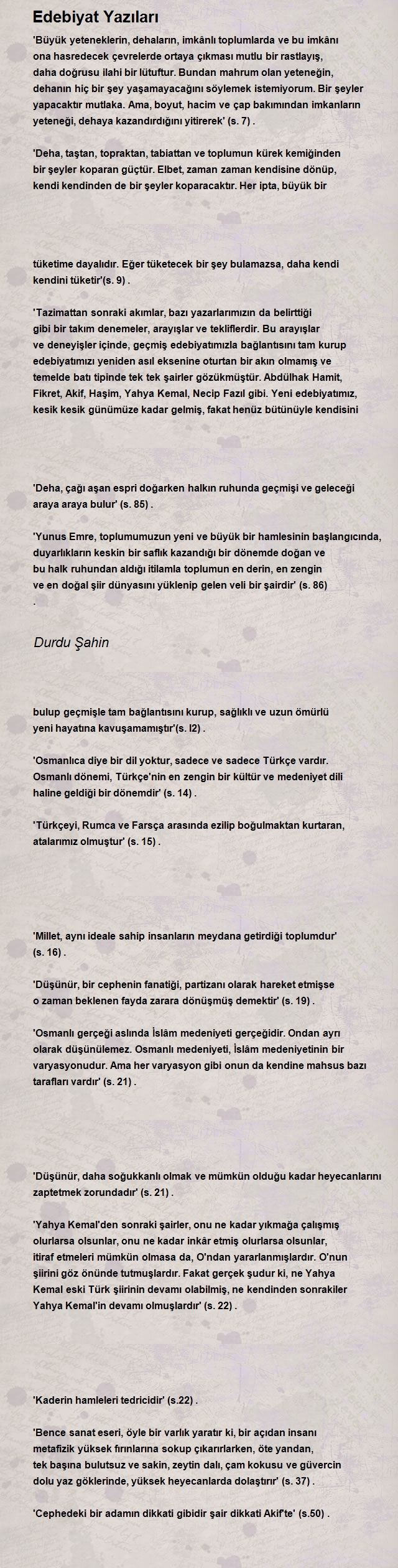 Durdu Şahin