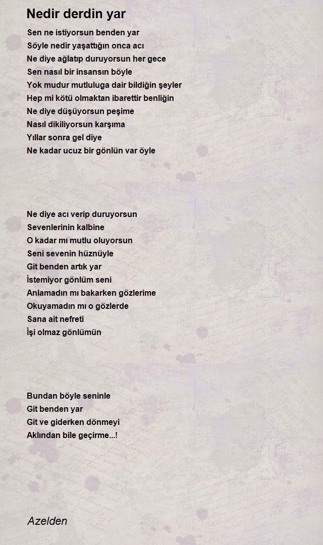 Şair Azelden