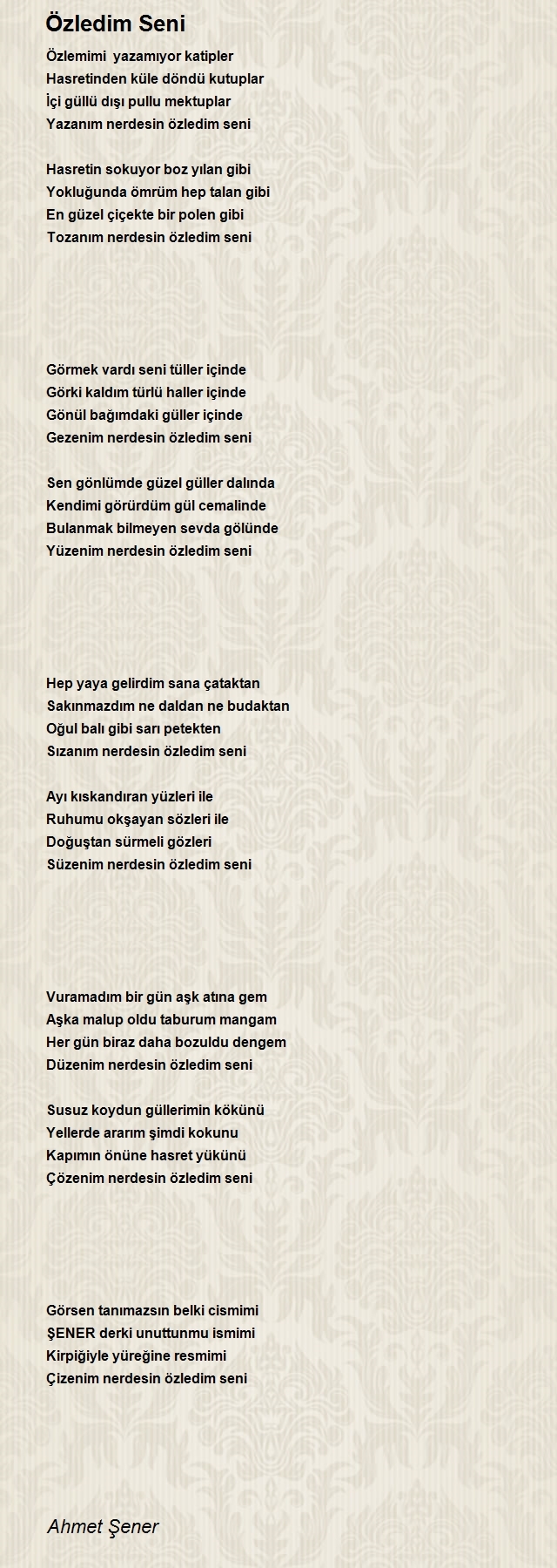 Ahmet Şener
