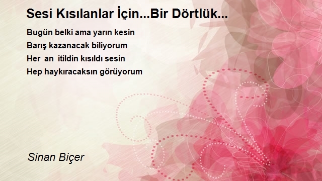 Sinan Biçer