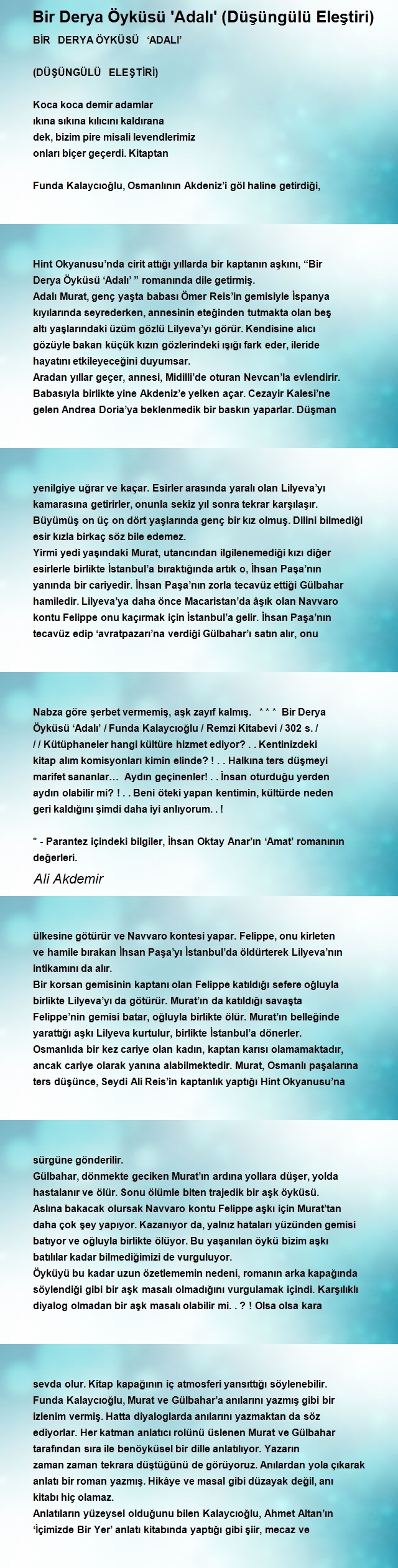 Ali Akdemir