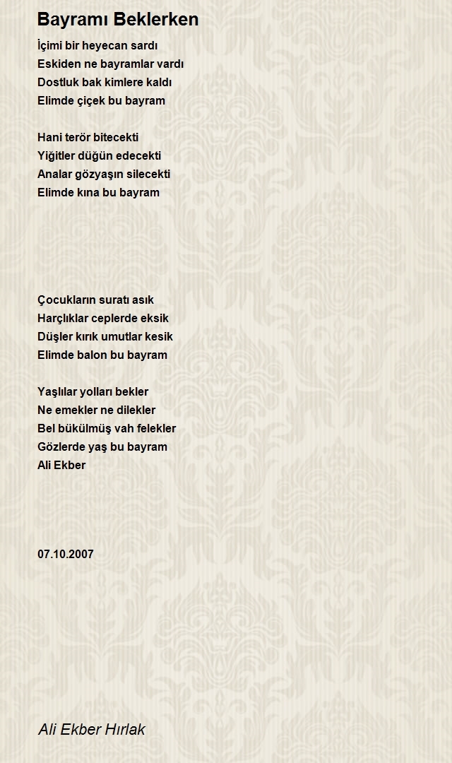 Ali Ekber Hırlak
