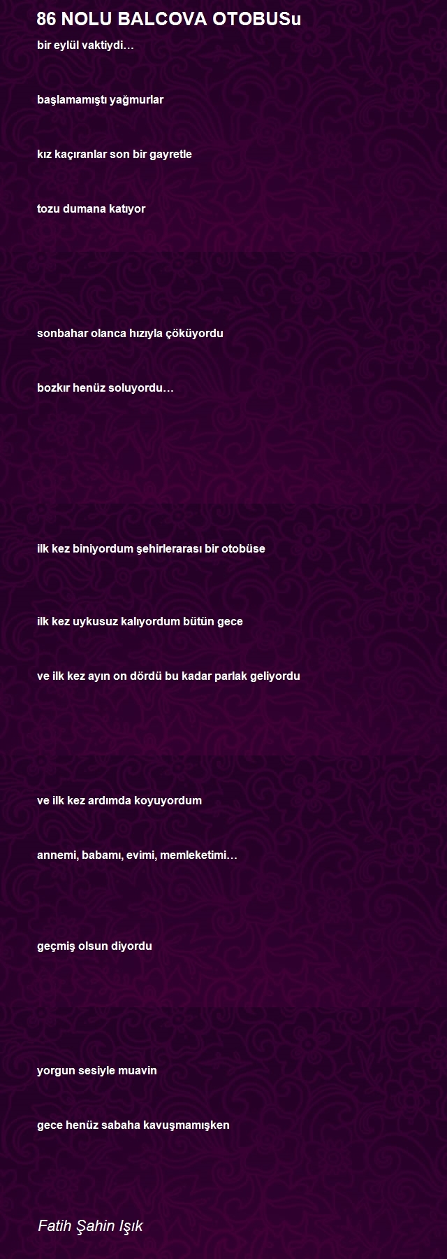 Fatih Şahin Işık