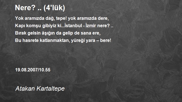 Atakan Kartaltepe