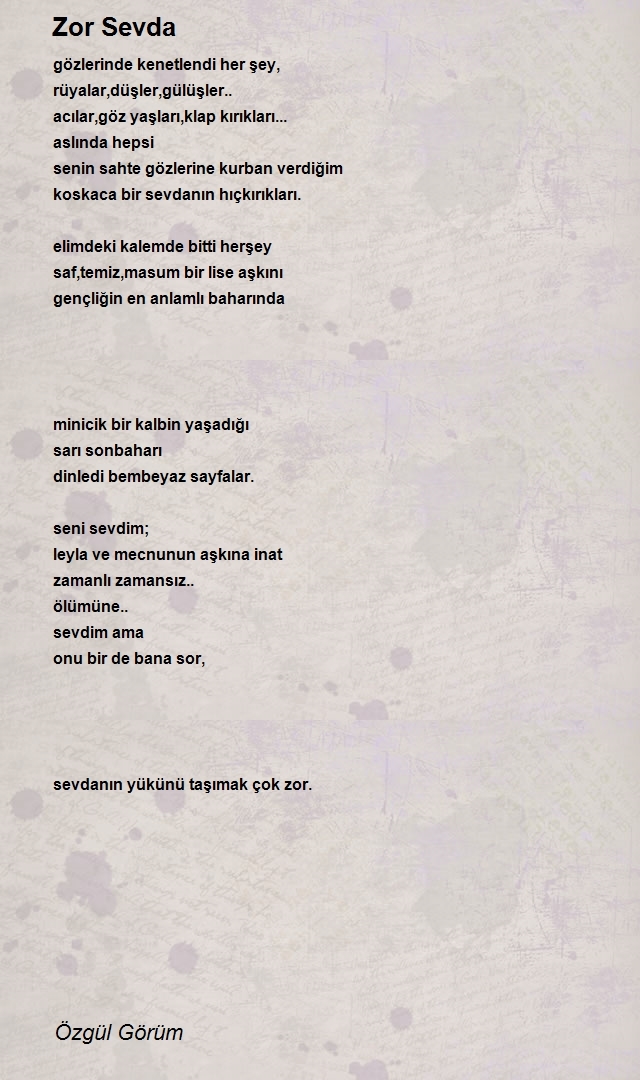 Özgül Görüm